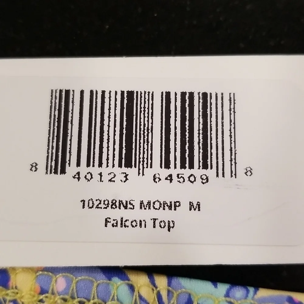 💕FRANKIE'S BIKINIS💕 Falcon Bikini TOP ~ Monarch Butterfly Print Medium M NWT